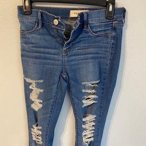 PACSUN blue jeans with rips